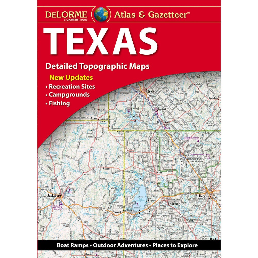 DeLorme Topographic Atlas Texas