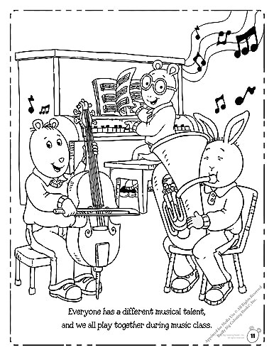 Arthur® Coloring Book Official