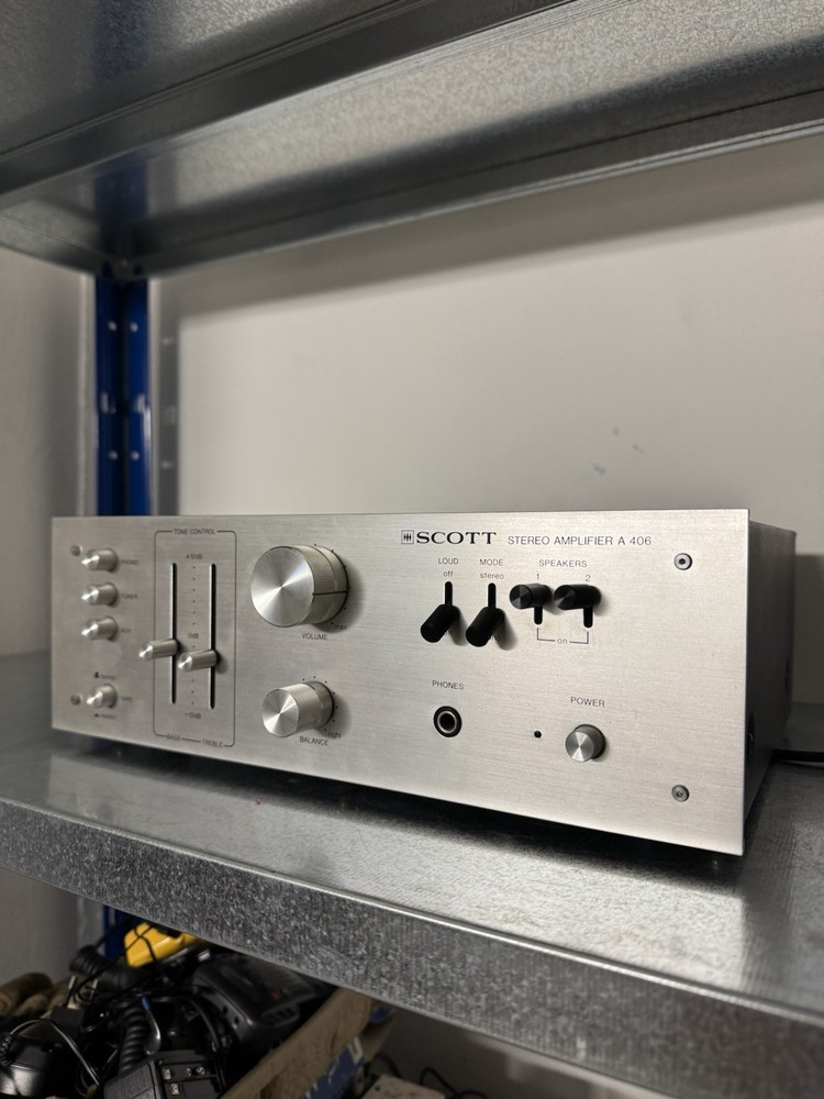 SCOTT STEREO AMPLIFIER A 406