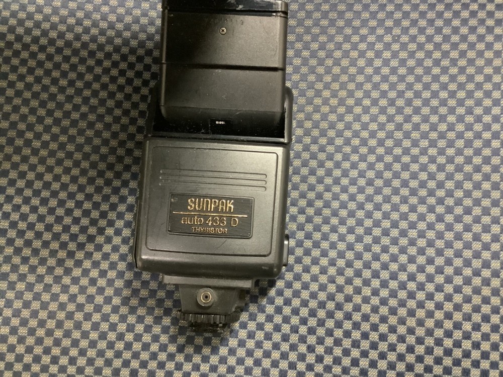 Sunpak Auto 433D Flash Strobe For Pentax
