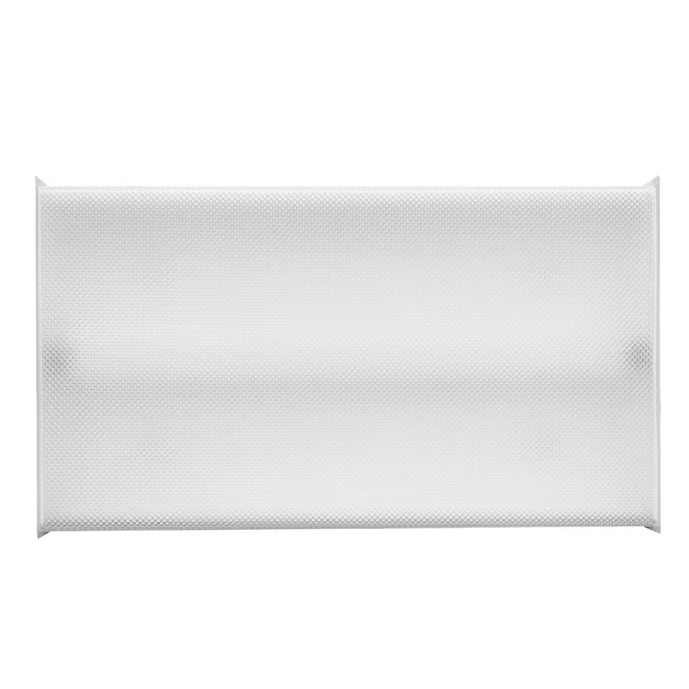 2 Ft. 6000 Lumens Integrated LED White Wraparound Light, 4000K