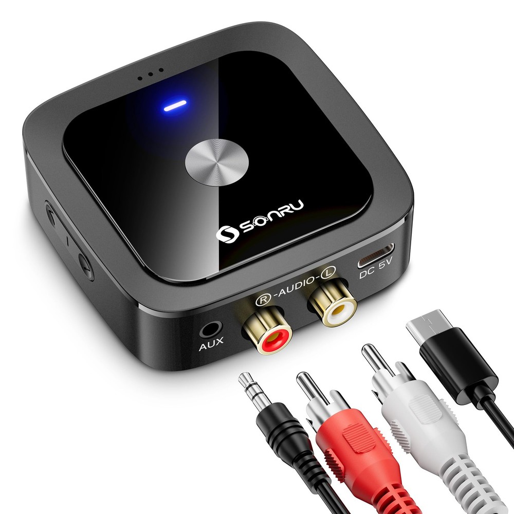 Bluetooth 6.0 Receiver, Bluetooth Adapter for Old Receiver, Low Latency, 24-H...