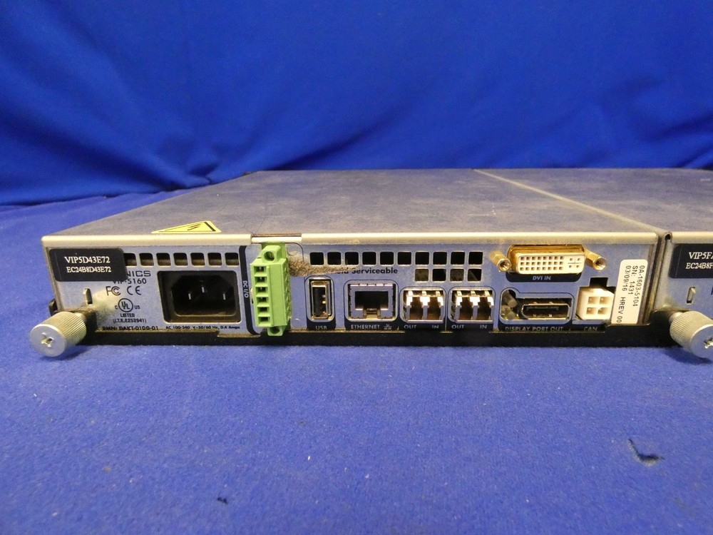 Daktronics VIP-5160 Video Image Processor QTY 2 In Rackmount