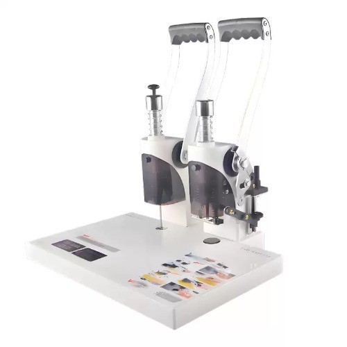 220V File Accounting Voucher Binding  Manual Punching Machine Fully Automatic