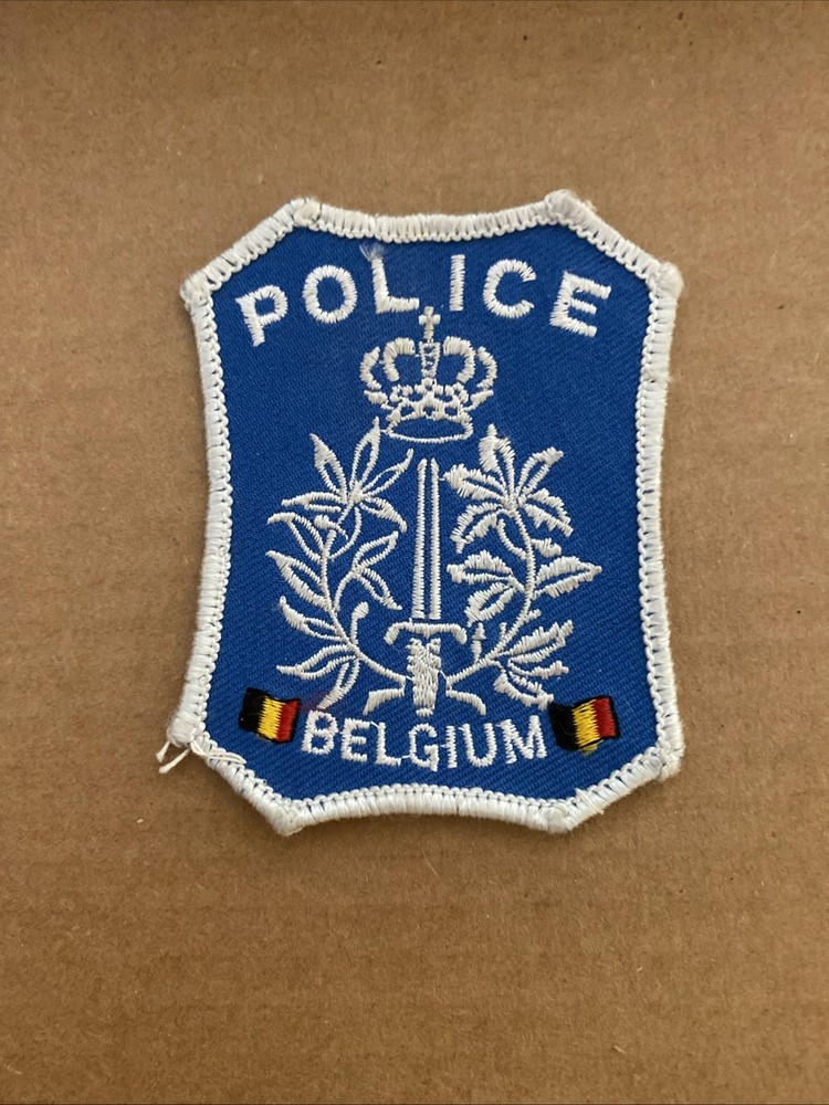 Police Patch Belgium