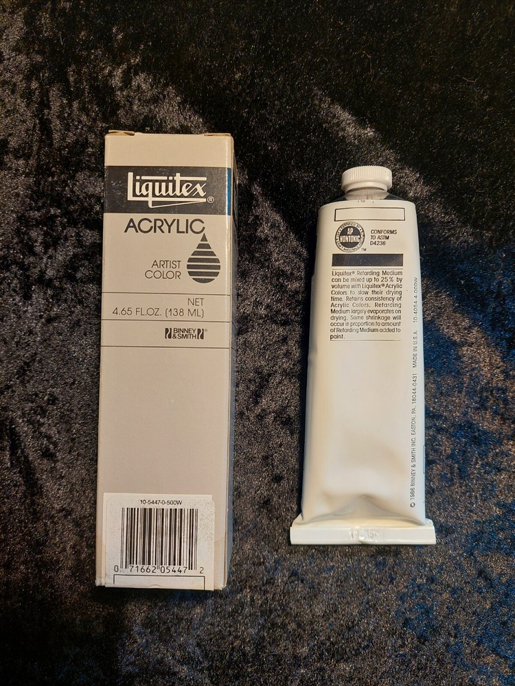 Vintage Liquitex Retarding Medium 4.65oz