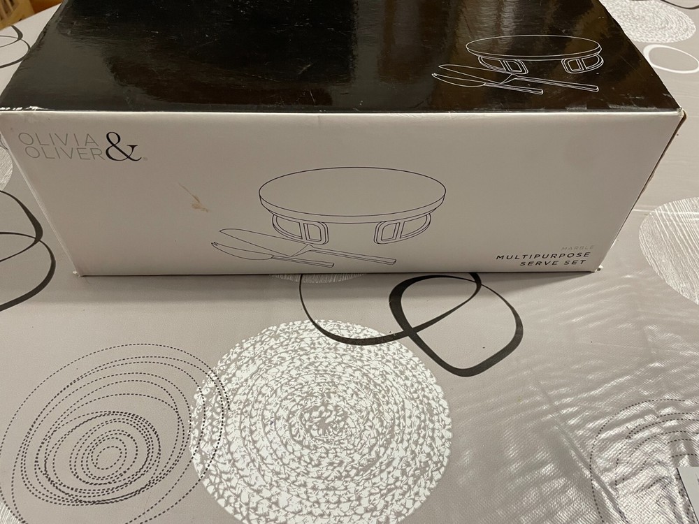 Olivia & Oliver Marble 3-Piece Serving Set