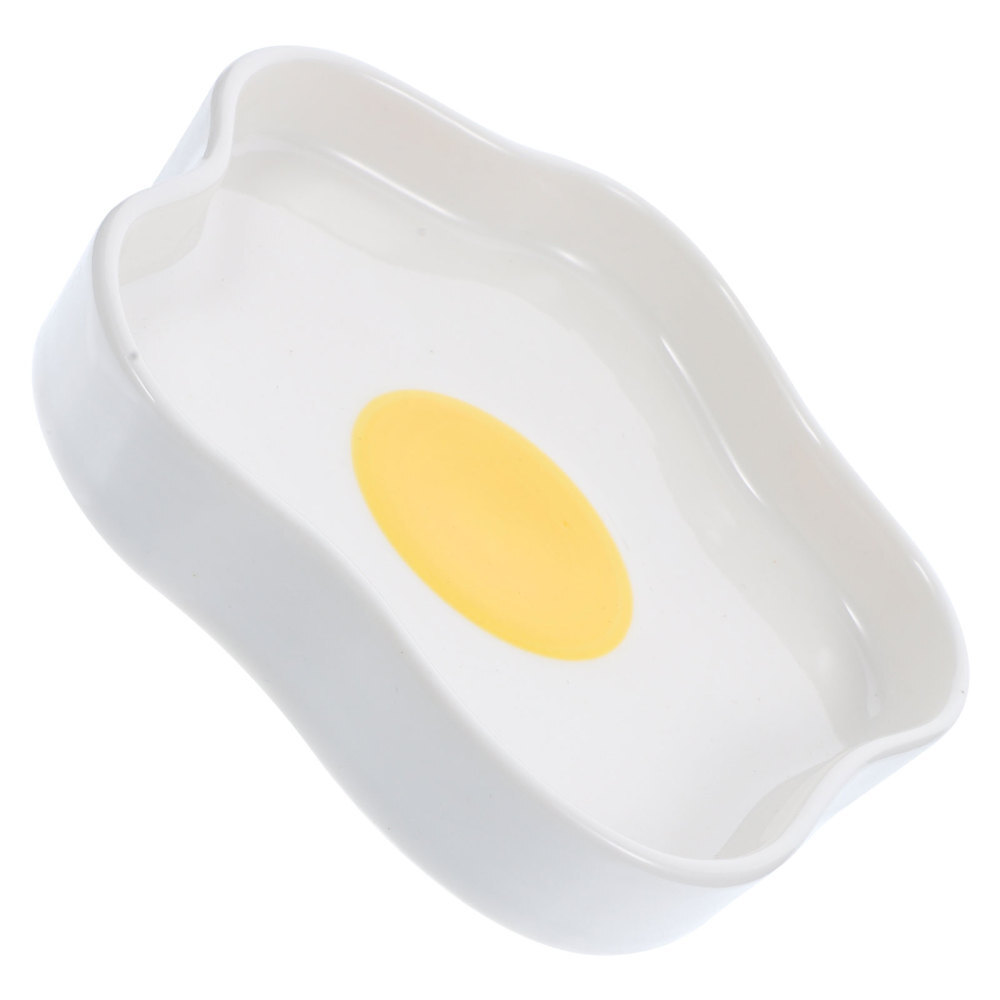 1PC Kitchen Dish Egg Plate Storage Storage Container Snacks Serving Plate