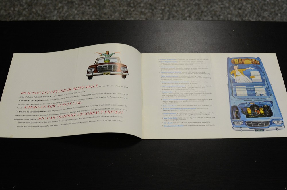 '62 Lark Studebaker Sales Literature Book