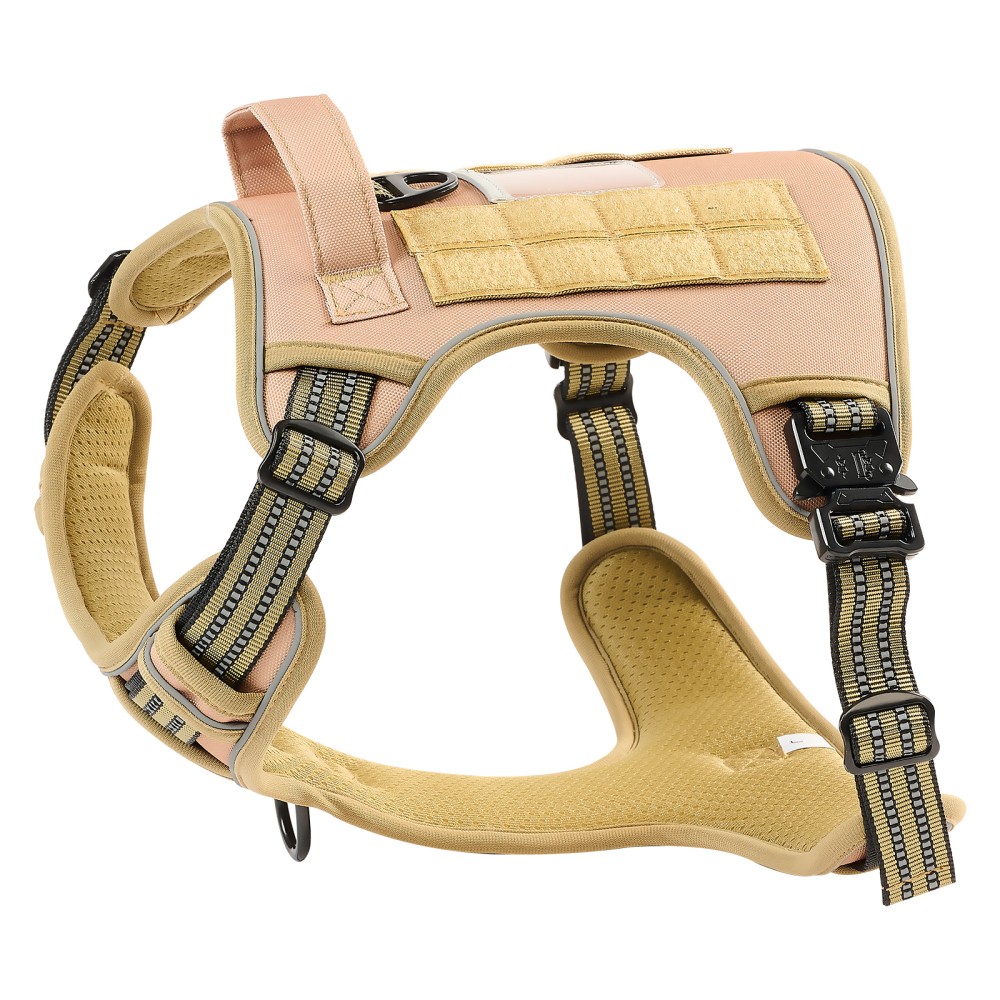 Large Dog Harness No Pull Tactical Vest Adjustable Oxford Fabric Reflective