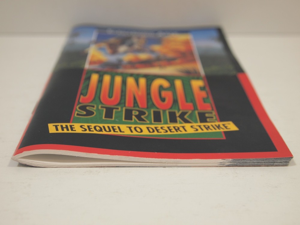 Jungle Strike (SEGA Genesis) Authentic MANUAL ONLY