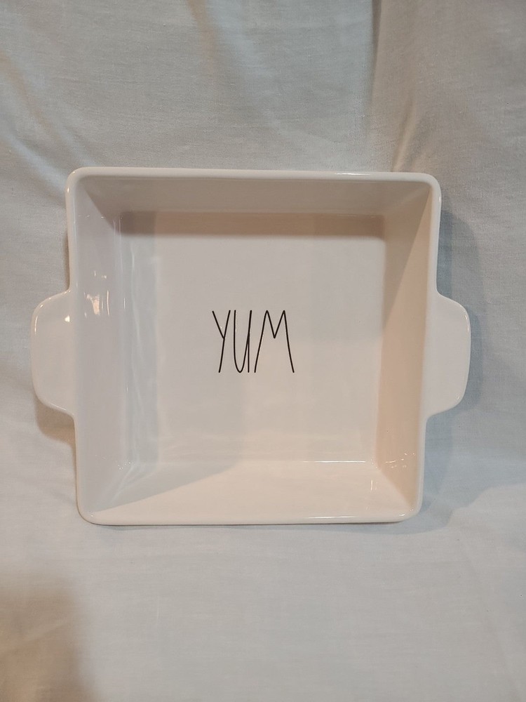 Rae Dunn Yum Casserole Baking Dish