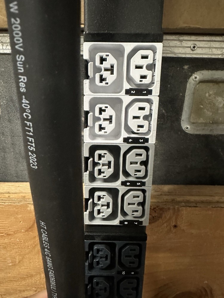 APC ADPU10452MO NetShelter Rack Power Distribution Unit Advanced, Metered, 3 Pha