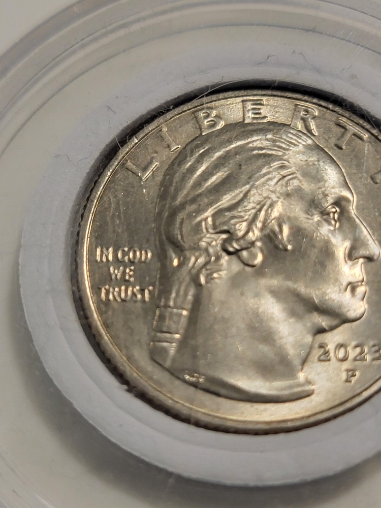 2023 P Error Quarter Doubled Die IN COD WE TRUST - RARE