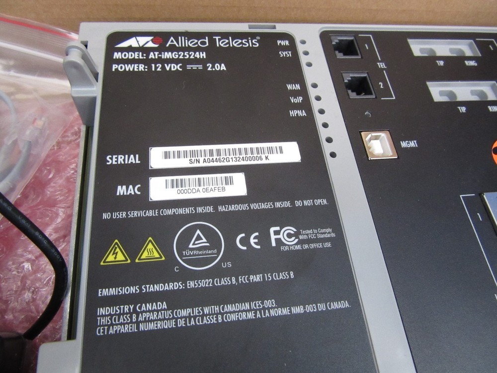 Allied Telesis Model: AT-iMG2524H