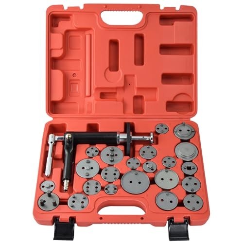 Pneumatic Brake Caliper Tool Kit - Air Disc Piston Compression & Rewind Spreader