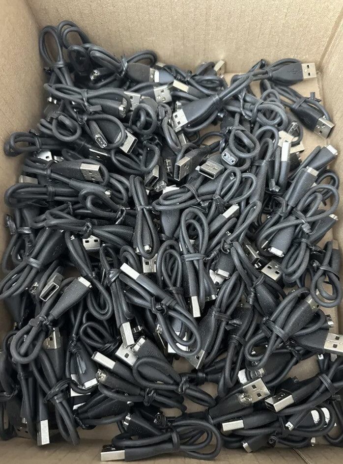 10PCS USB Replacement Charging Cables for Fitbit Charge HR 10inches