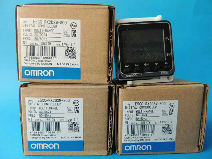 1PC New Omron Temperature Controller E5CC-RX2DSM-800 24VAC\DC In Box #OM