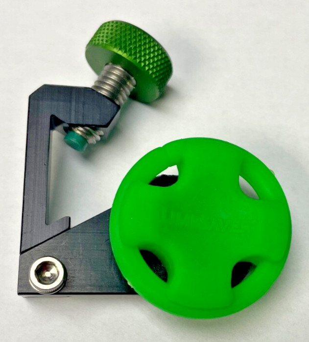 Davis Sight Dampener with green knob