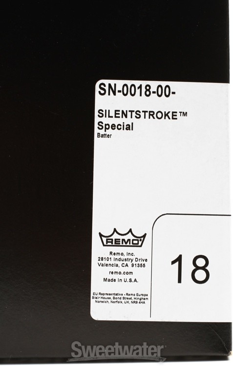 Remo Silentstroke Drumhead - 18"