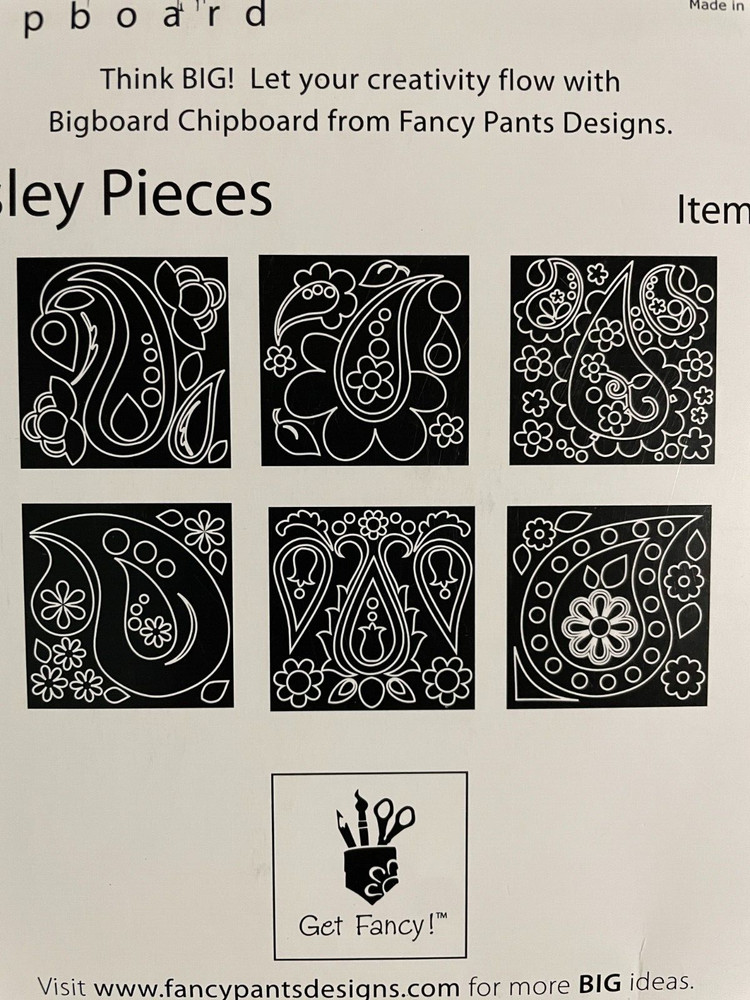 FANCY PANTS BIG BOARD PAISLEY PIECES