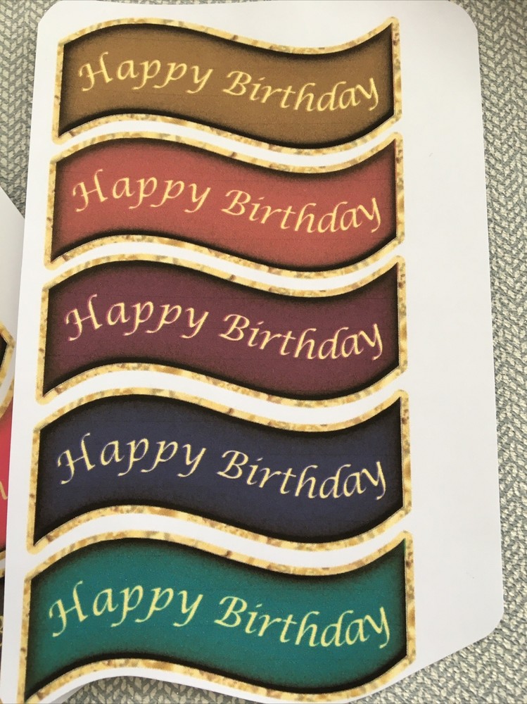 18 X Happy Birthday Banners