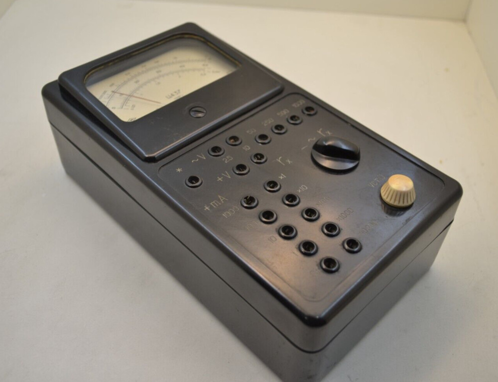 Vintage electrical measuring instrument from 1967