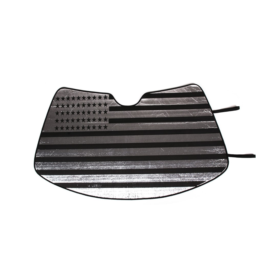 US Flag Front Windshield Sunshade UV Block Visor Cover For Corvette C8 20-26 US
