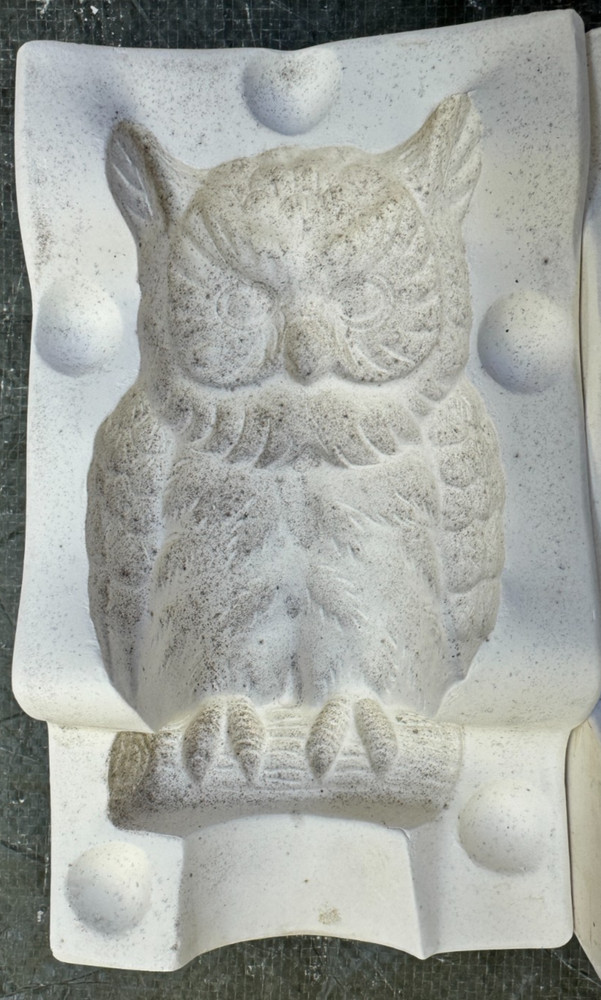 VINTAGE MACKY'S CERAMIC MOLD #131 OWL