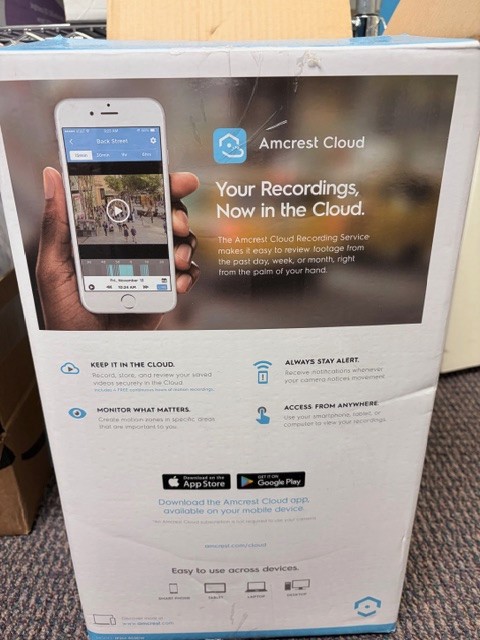 Amcrest security cameras