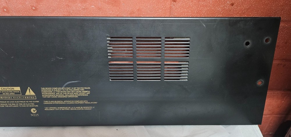 ROLAND KR-75 Keyboard Metal BACK PANEL