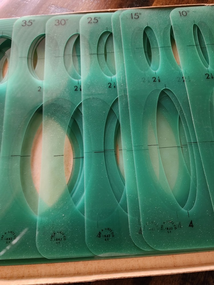 LIETZ Ellipse Templates