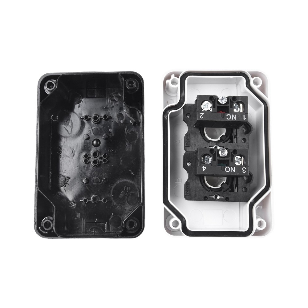 Ergonomic Push Button Station Switch with Box for Remote Motor Control