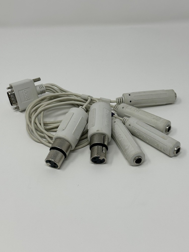 Apogee Duet FireWire Audio Interface w/ Breakout Cable & FW Cable Tested