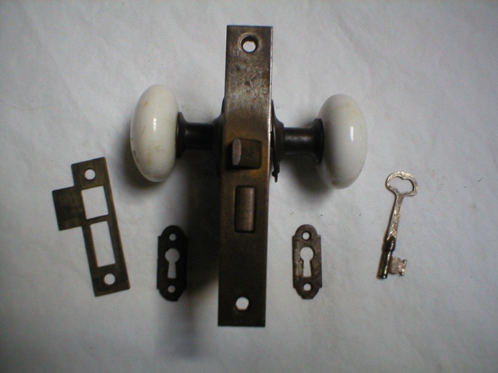 Antique Victorian Era Door Hardware