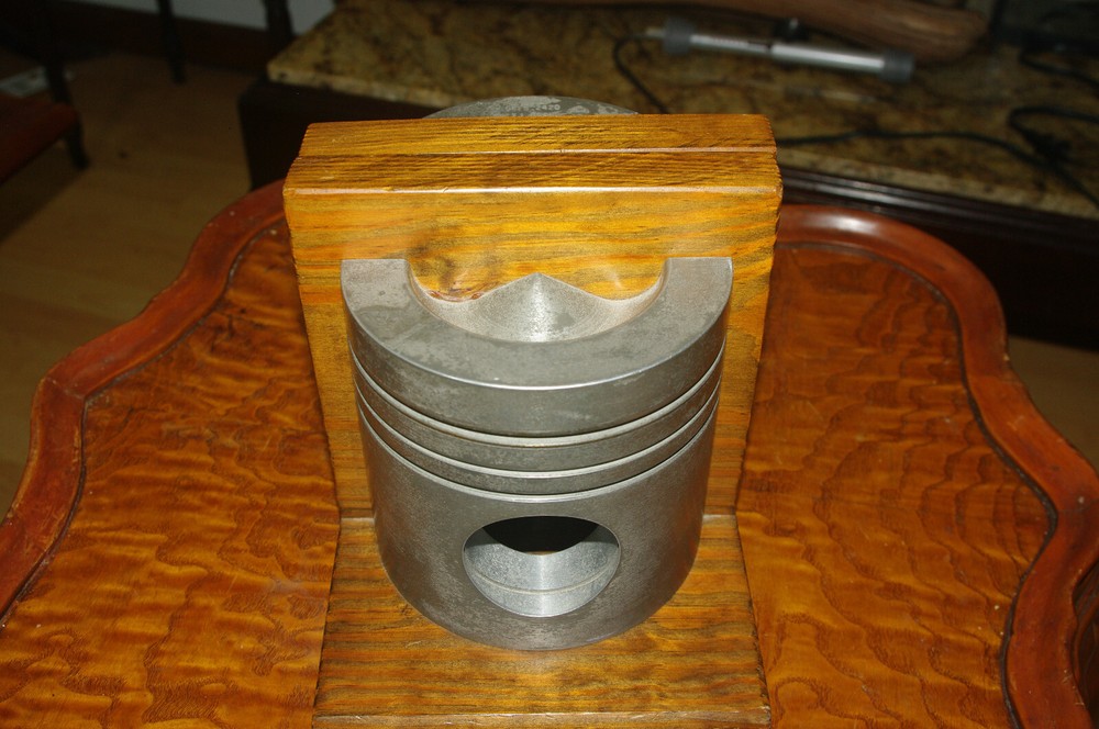 Pair of Mack Piston Bookends