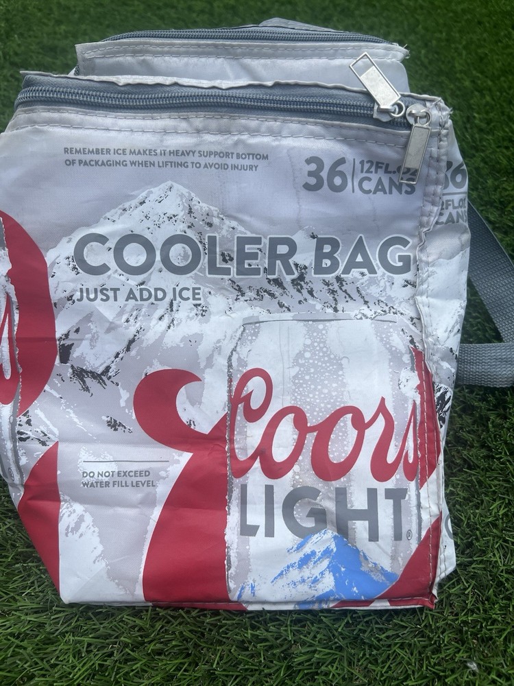 Coors Light 36 Pack Beer Bag Soft Carry Tote 2017