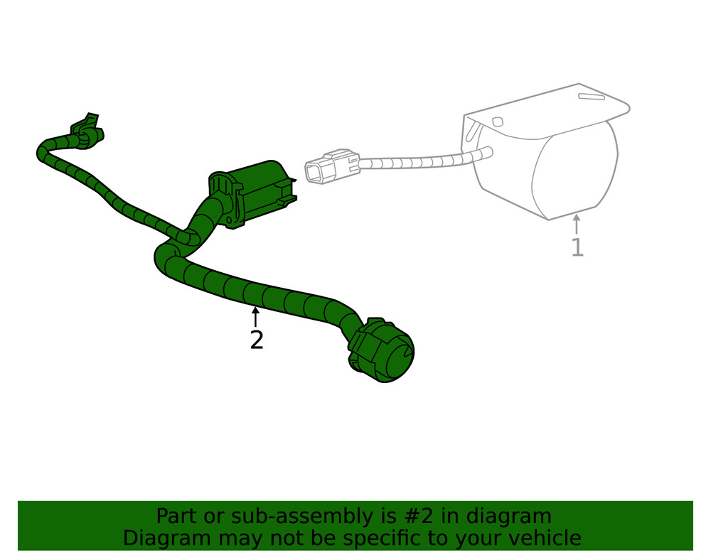 Genuine GM Wire Harness 84540586