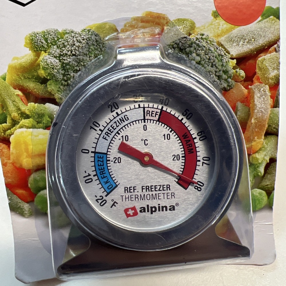 Alpina Refrigerator/Freezer Thermometer