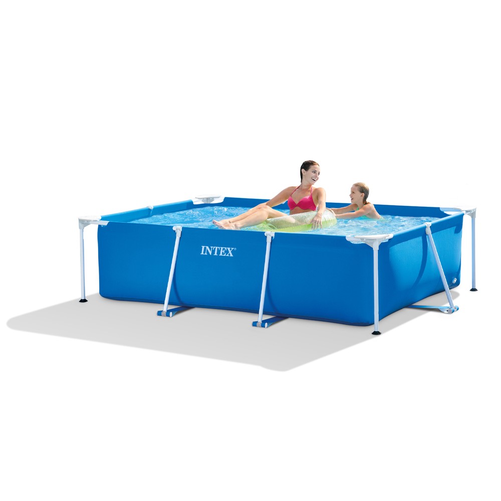 Intex Rectangular-Frame Above Ground Baby Splash Swimming Pool (Open Box)