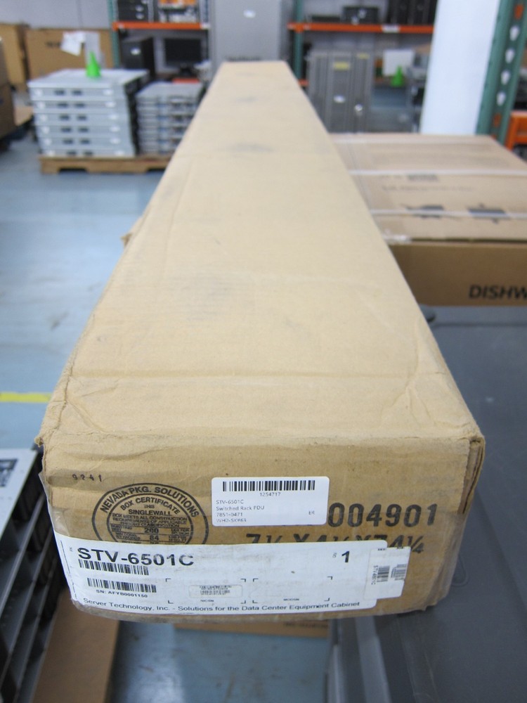 New in Box SERVERTECH STV-6501C	Switched Rack PDU