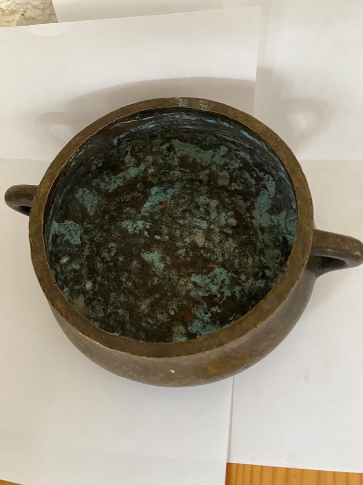 antique bronze censer