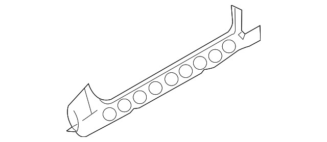 Genuine GM Step Panel Reinforcement 15740053