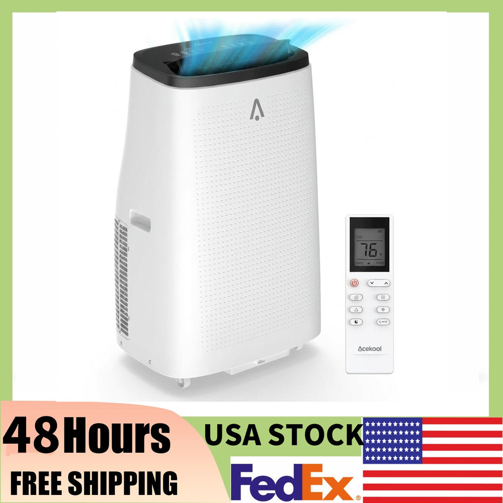 15000 BTU Portable Air Conditioners W/Remote & Timer Functions  for Bedroom,Offi