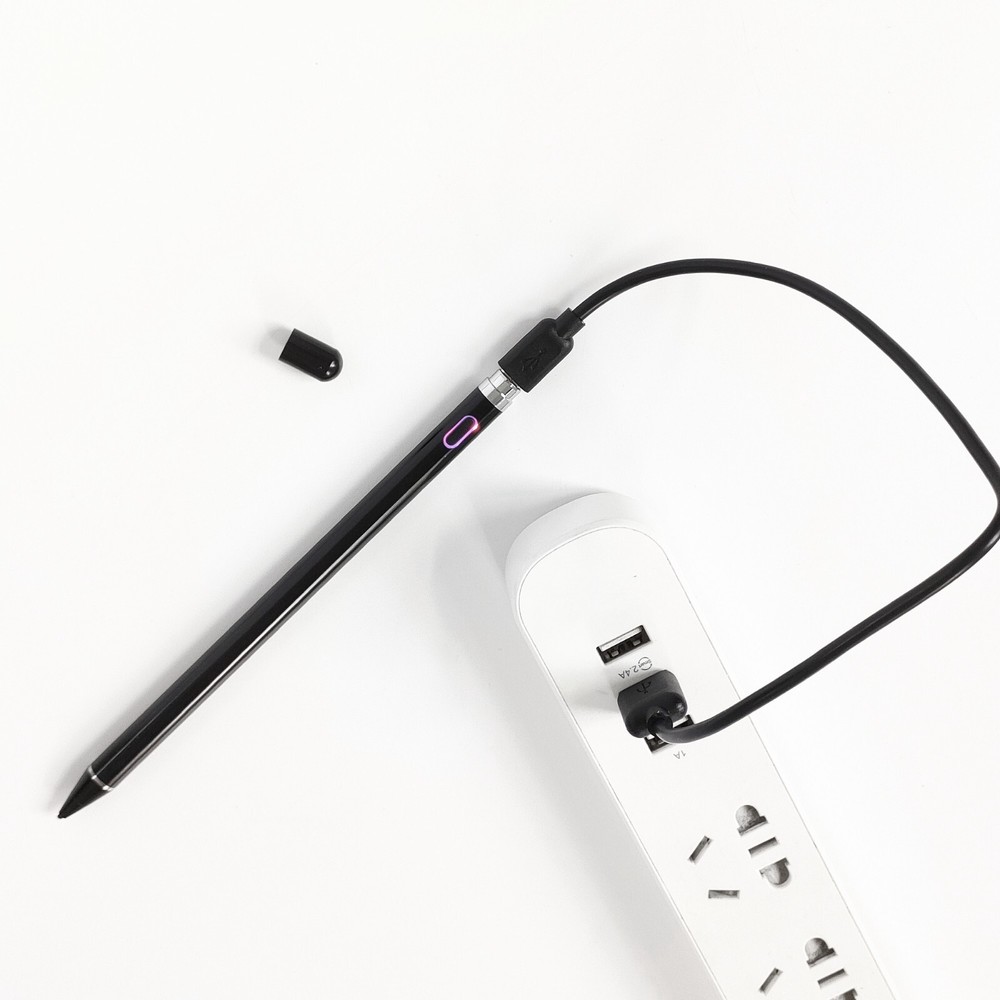 2PACK Black Stylus Pencil for iPad/iPhone/Android Phones Tablets Draw and Write