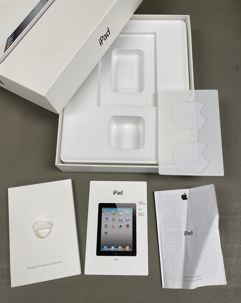 Apple iPad 16GB White- BOX ONLY