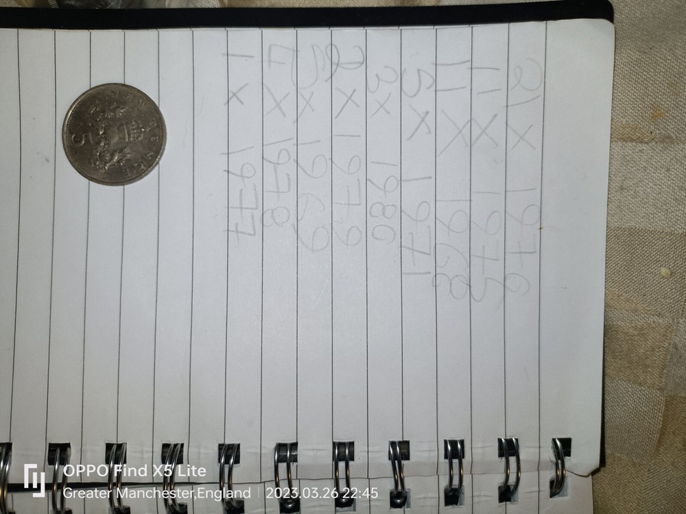 old 5 pence coins x 64