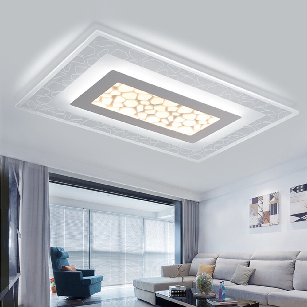 Modern Acrylic Flush Mount LED Ceiling Light Kitchen Bedroom Down Lighting Lamp