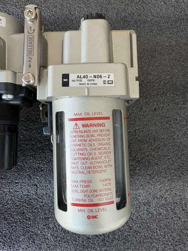 SMC AC40-N06CG-2 FILTER REGULATOR LUBRICATION