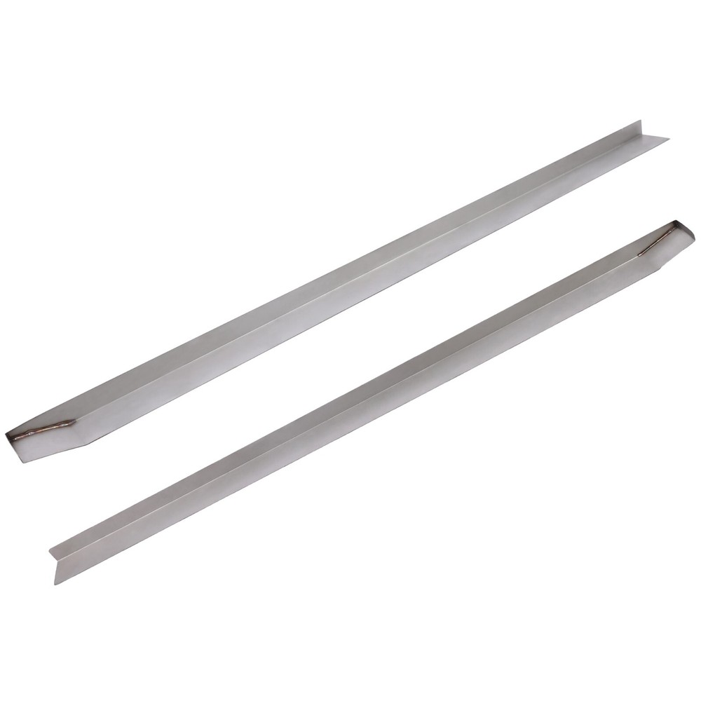 Upgraded RV Slide Out Ski Set, RV Floor Saver Corner Edge Stainless Steel